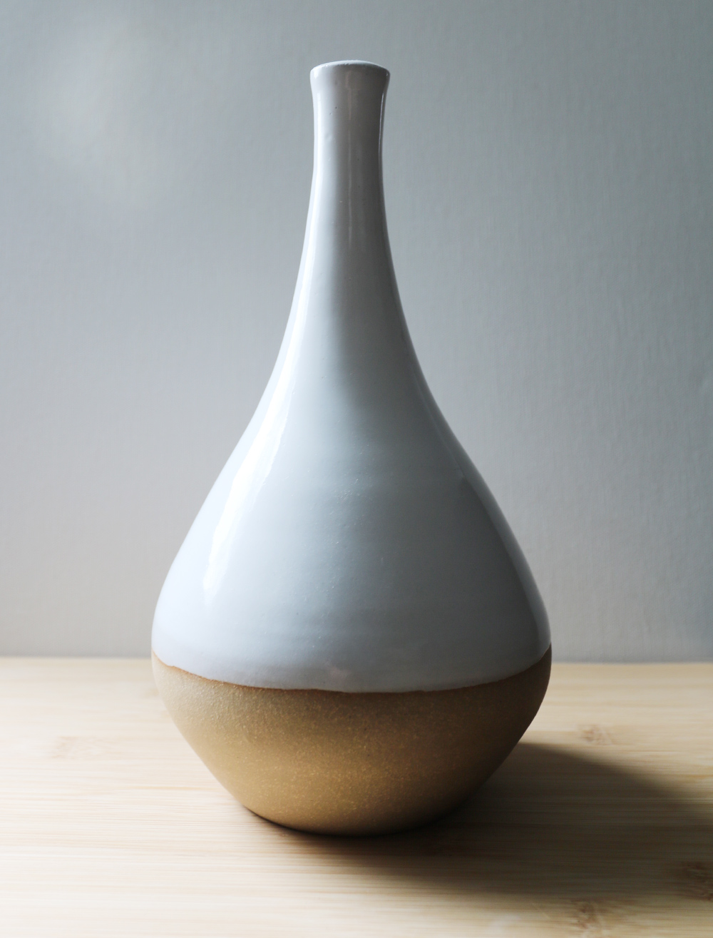 Tall Teardrop Vase
