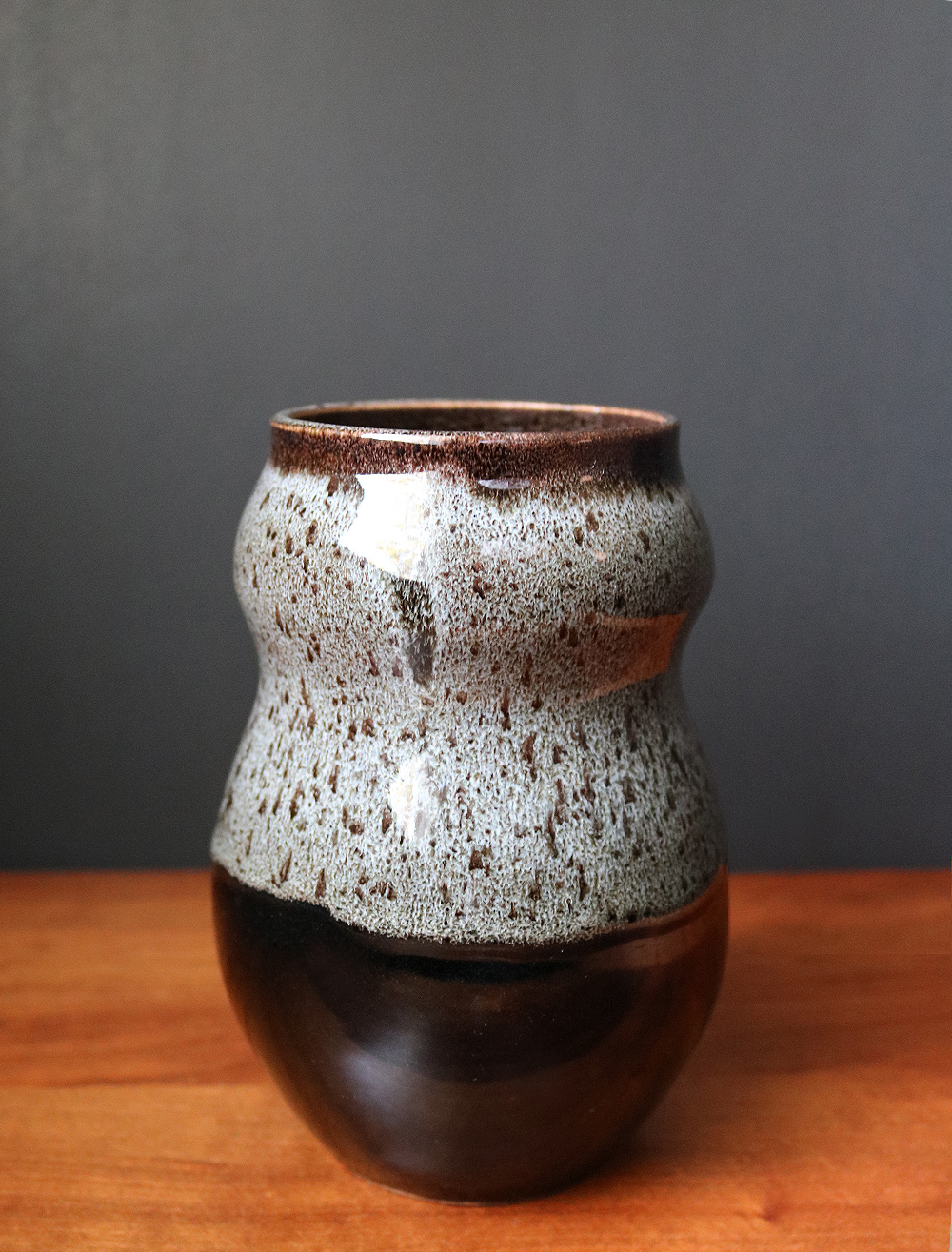 Speckled Ash Medium Vase